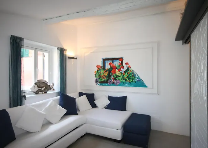 Portofino's Cozy Terrace Apartmán *